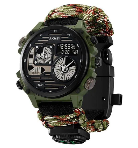 Reloj Electrónico Deportivo, Reloj Militar para Hombre
